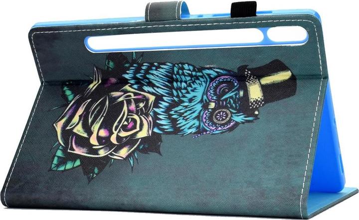 Produktbild König Design Schutz Tablet Hülle für Samsung Galaxy Tab S8 Case Cover Tasche Bumper Wallet (Galaxy Tab S8)