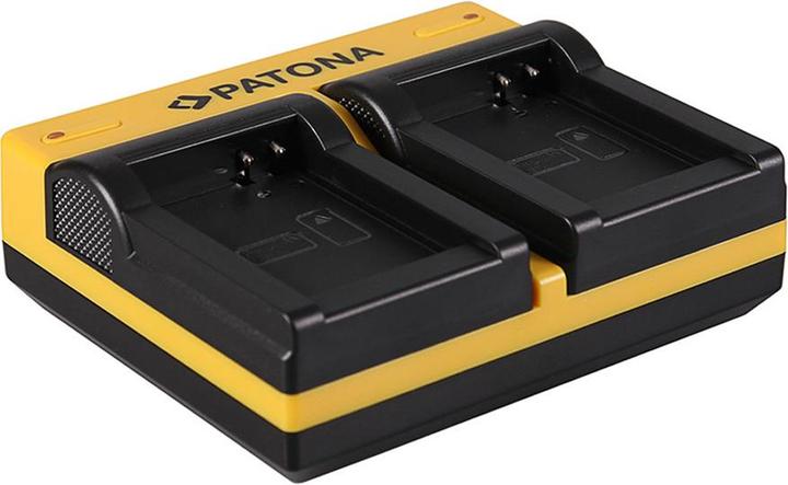 Immagine prodotto Patona Caricatore doppio per Canon NB-10L Powershot G16 SX 40 H SX40 SX-40 SX40 HS SX40H incl. Micro-USB (Caricabatterie per fotocamere)