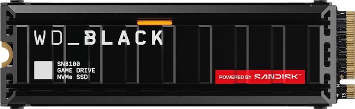 Produktbild WD Black SN8100 mit Heatsink powered by SANDISK (8000 GB, M.2 2280)