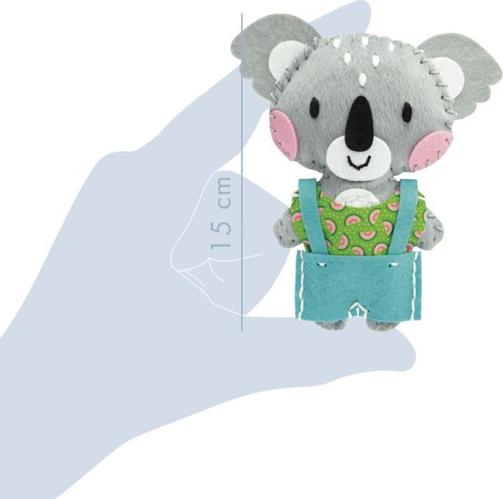 Actual product image Avenue Mandarine Craft set keychain Little Couz'IN