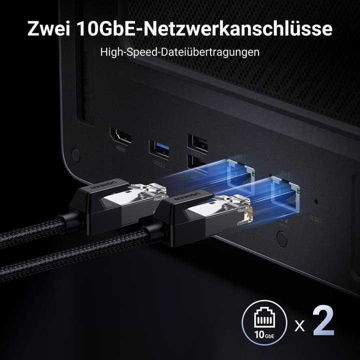 Actual product image Ugreen NASync DXP6800 Pro (0 TB, 950 Pro M.2, Serial ATA Drive)