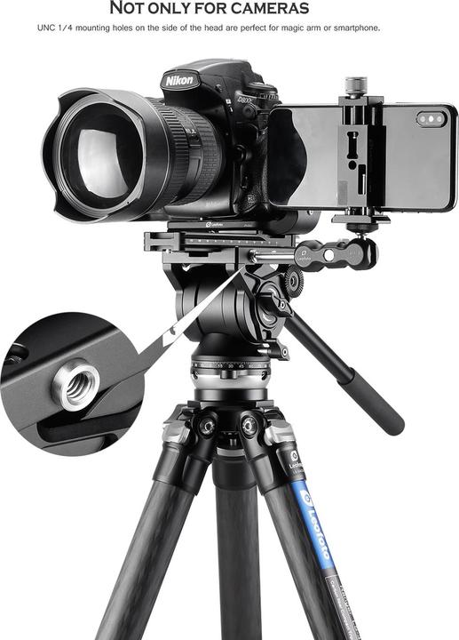 Actual product image Leofoto Fluid Video Head BV-15 (Video head)