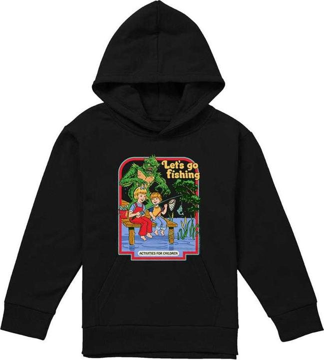 Produktbild Steven Rhodes Let's Go Fishing Kapuzenpullover (140, 146)