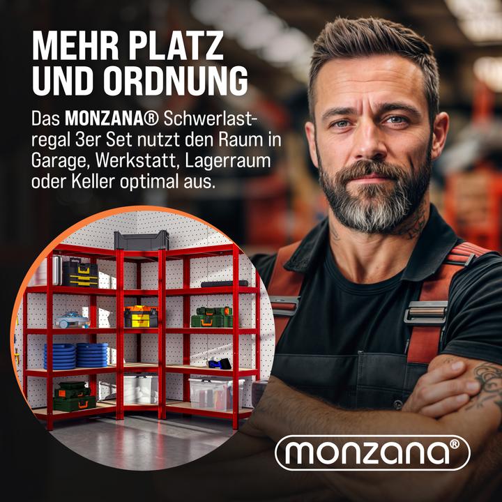 Immagine prodotto Monzana Scaffalature per carichi pesanti Scaffalature ad angolo