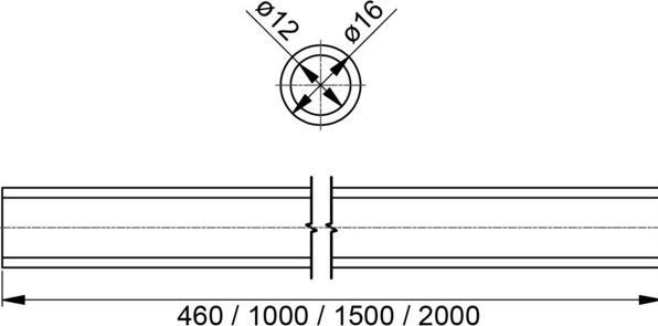 Immagine prodotto Pauli+Sohn Aste di stabilizzazione