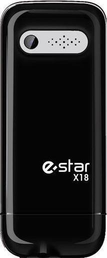 Produktbild Estar Feature Phone X18 Sidabrinis Dual SIM (1.77", 2G)