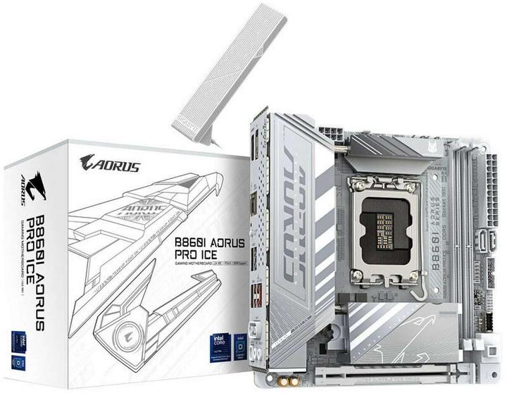 Produktbild Gigabyte B860I AORUS PRO ICE (LGA 1851, Intel B860, Mini-ITX)