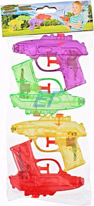 Actual product image Waterzone Water pistol set of 4 (Tank Integrated)