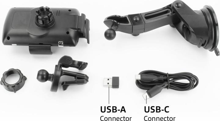 Actual product image ACT Automatic smartphone car mount with wireless charging
