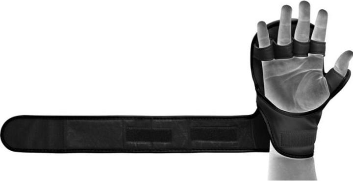 Actual product image Rdx Grappling Gloves Shooter F6 Matte Black Plus-L/XL (L, XL)