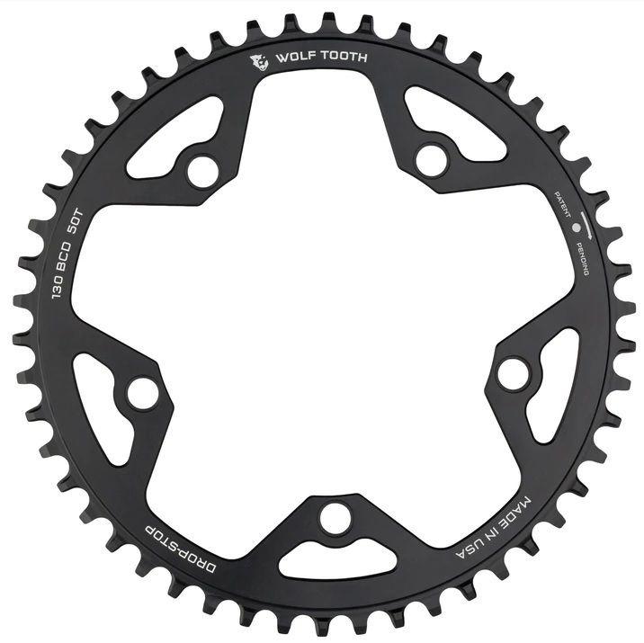 Produktbild Wolf Tooth Gravel/CX/Road Kettenblatt, 130 BCD, 5-Loch, 40 Z., black (130)