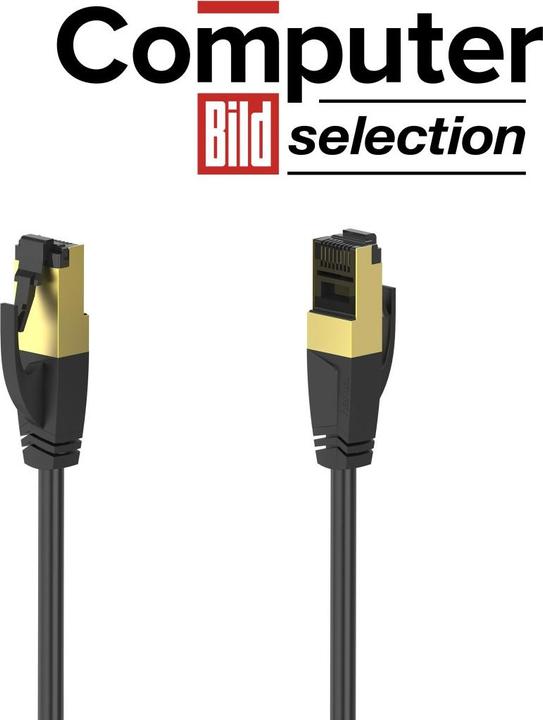 Actual product image Hama Network cable (S/FTP, CAT8.1, 3 m)