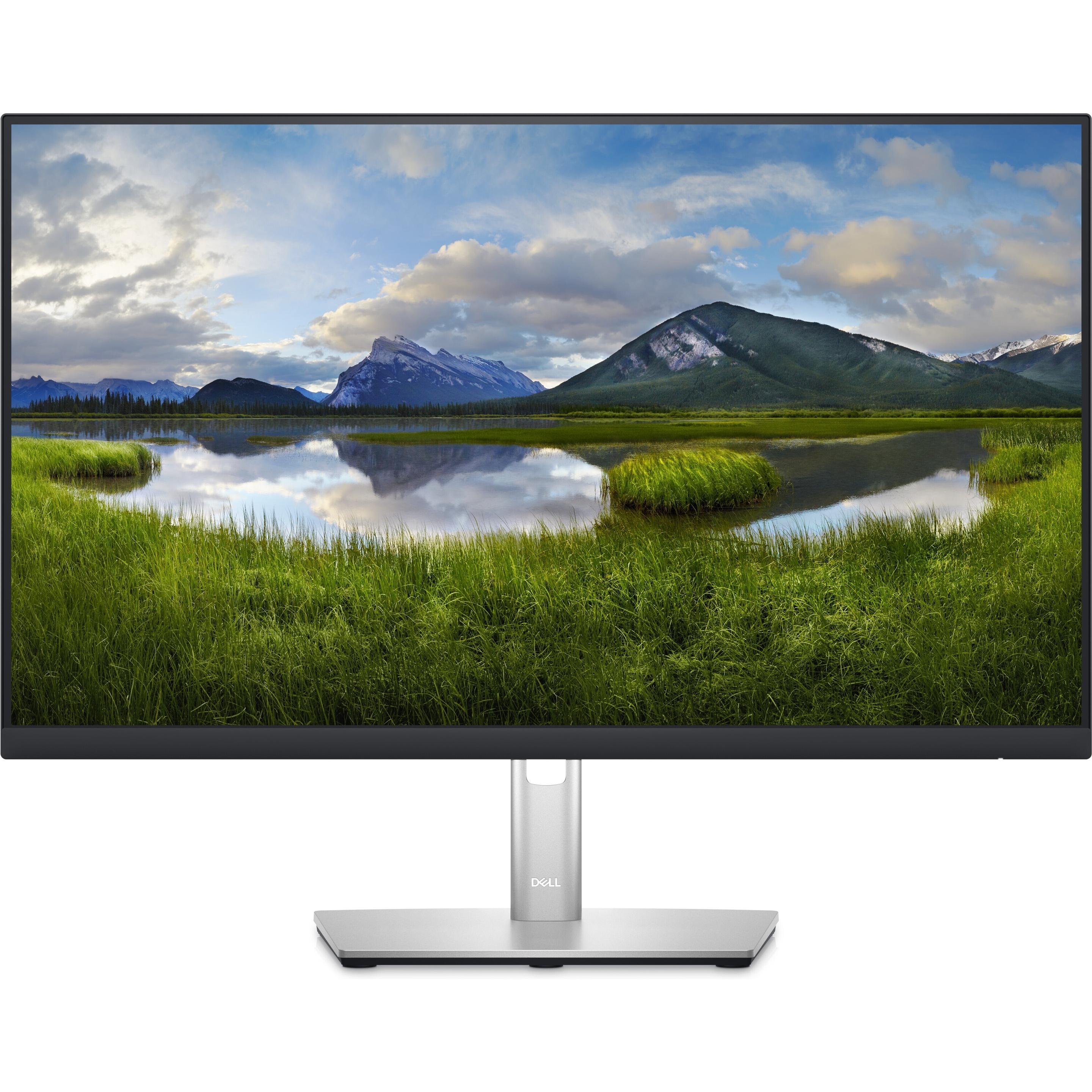 Dell P2423D (2560 x 1440 Pixel, 23.80"), Monitor, Schwarz
