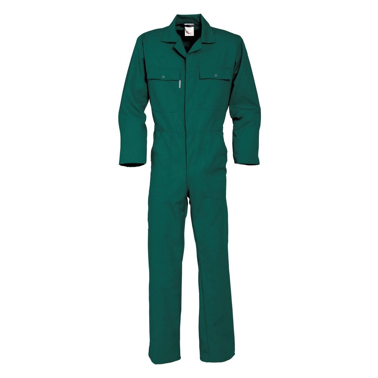 Havep, Beschermend Pak + Werkoverall, Basic Polyester/Katoen Overall 2096 Flessengroen Maat 54 (54, 1 x)