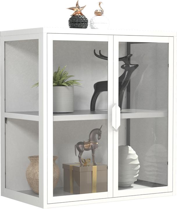 Produktbild VCM Wandvitrine Hängevitrine Glas Floka S (60 x 35 x 65 cm)