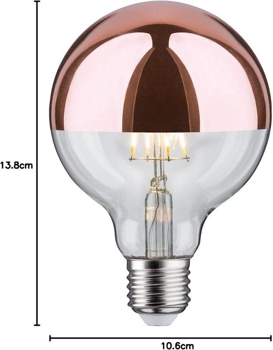 Produktbild Paulmann Globe mit Kopfspiegel (E27, 600 lm, 1x)