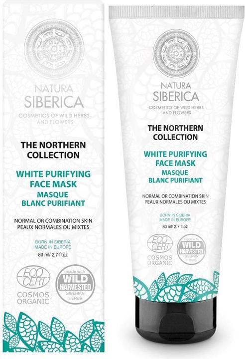 Actual product image Natura Siberica White Purifying Face Mask (80 ml)
