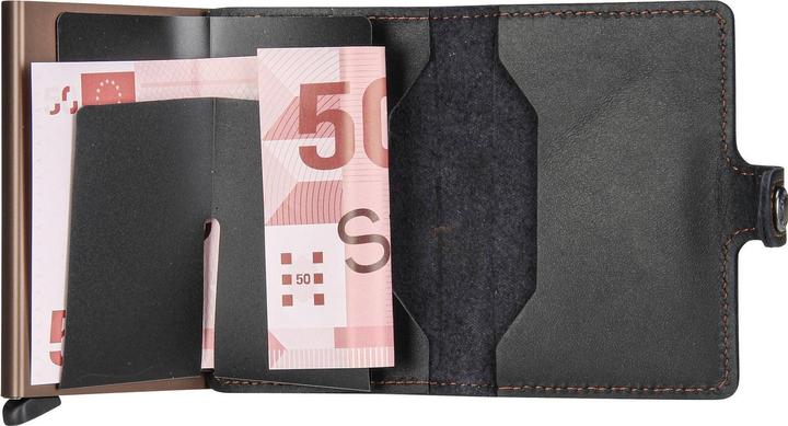 Produktbild Secrid Original Miniwallet -lompakko, musta/ ruskea