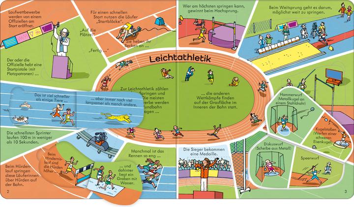 Produktbild Aufklappen und Entdecken: Sport (Deutsch, RobLloyd Jones, 2024)