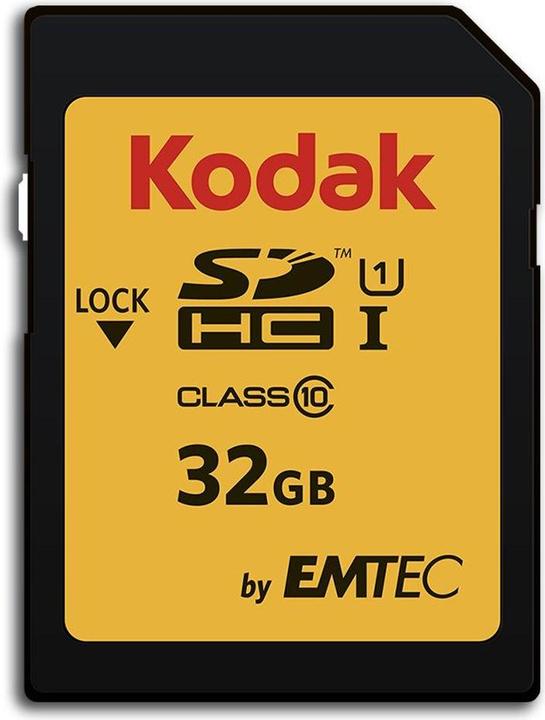 Kodak SDHC 32GB Class10 U1 (32 GB, SDHC, UHS-I)