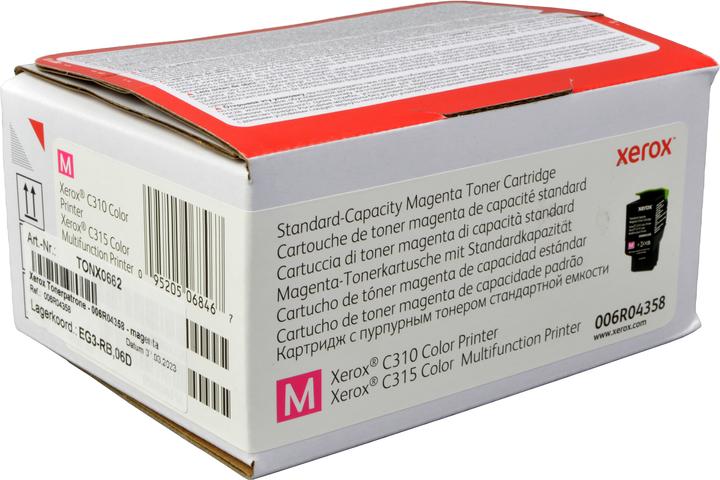 Image du produit Xerox Cartouche de toner Magenta C310 / C315 - 006R04358, 2000 pages, Magenta, 1 pièce(s) (M)
