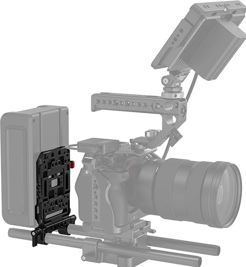 Image du produit SmallRig V Mount Battery Plate with Adjustable Arm 2991 (Accessoires vidéo divers)