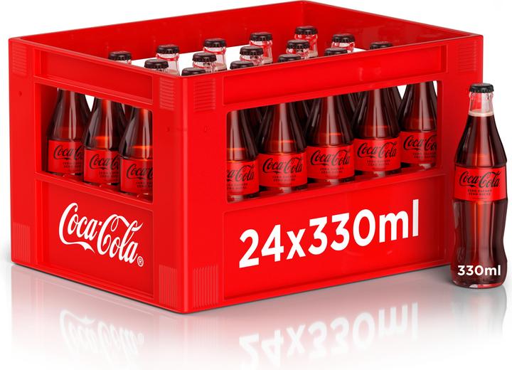 Produktbild Coca Cola Zero (24 x 33 cl)