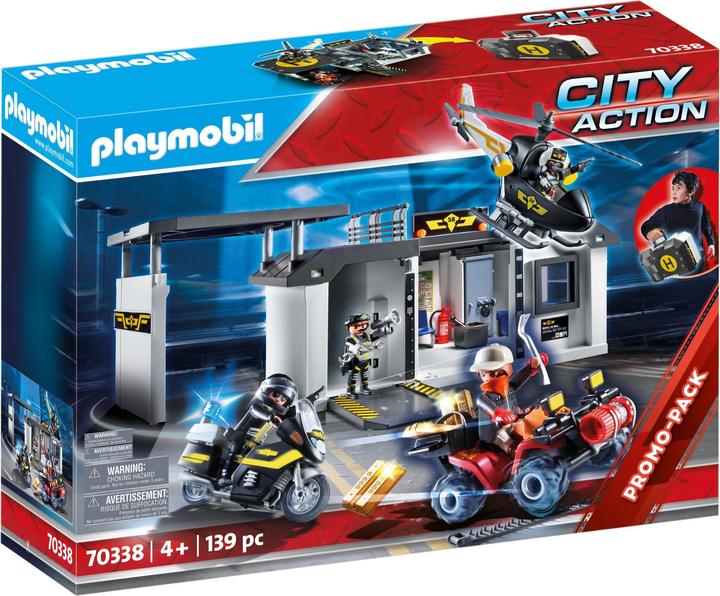 Immagine prodotto Playmobil Sede centrale della Sec (70338, Playmobil Città d'azione)