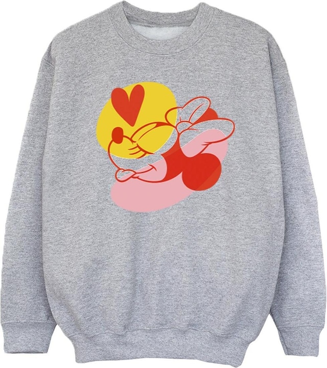 Immagine prodotto Disney Minnie Mouse Tongue Heart Felpa Ragazze (152, 158)