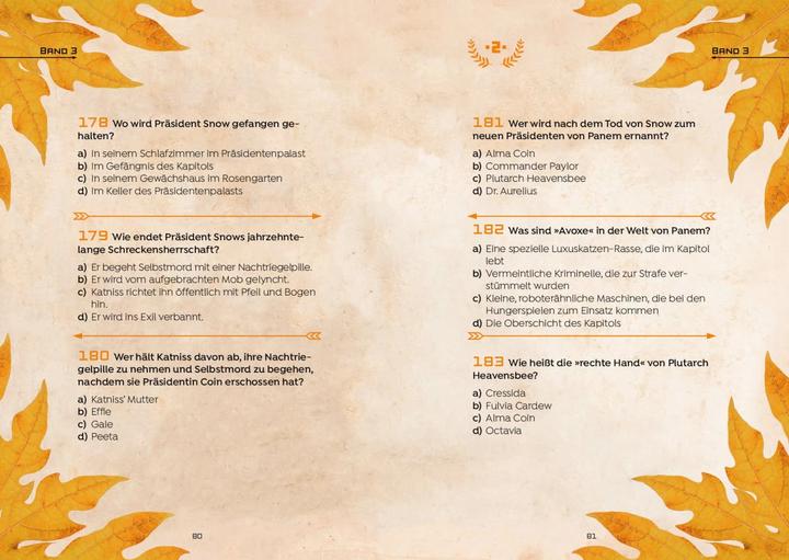 Actual product image Das inoffizielle Quiz für Panem-Fans (mit Decoder-Folie) (German, Tom Grimm, 2023)
