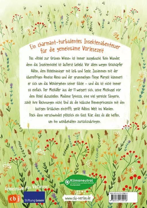 Actual product image Willkommen im Hotel Zur Grünen Wiese (German, Rüdiger Bertram, 2023)