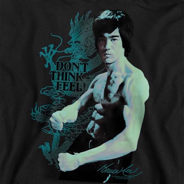 Immagine prodotto Bruce Lee Don't Think Feel Felpa Adulto Unisex (XXL)