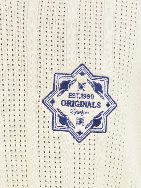 Image du produit Jack & Jones Jordia Knit Split Neck Polo Styd Ss25 (XL)