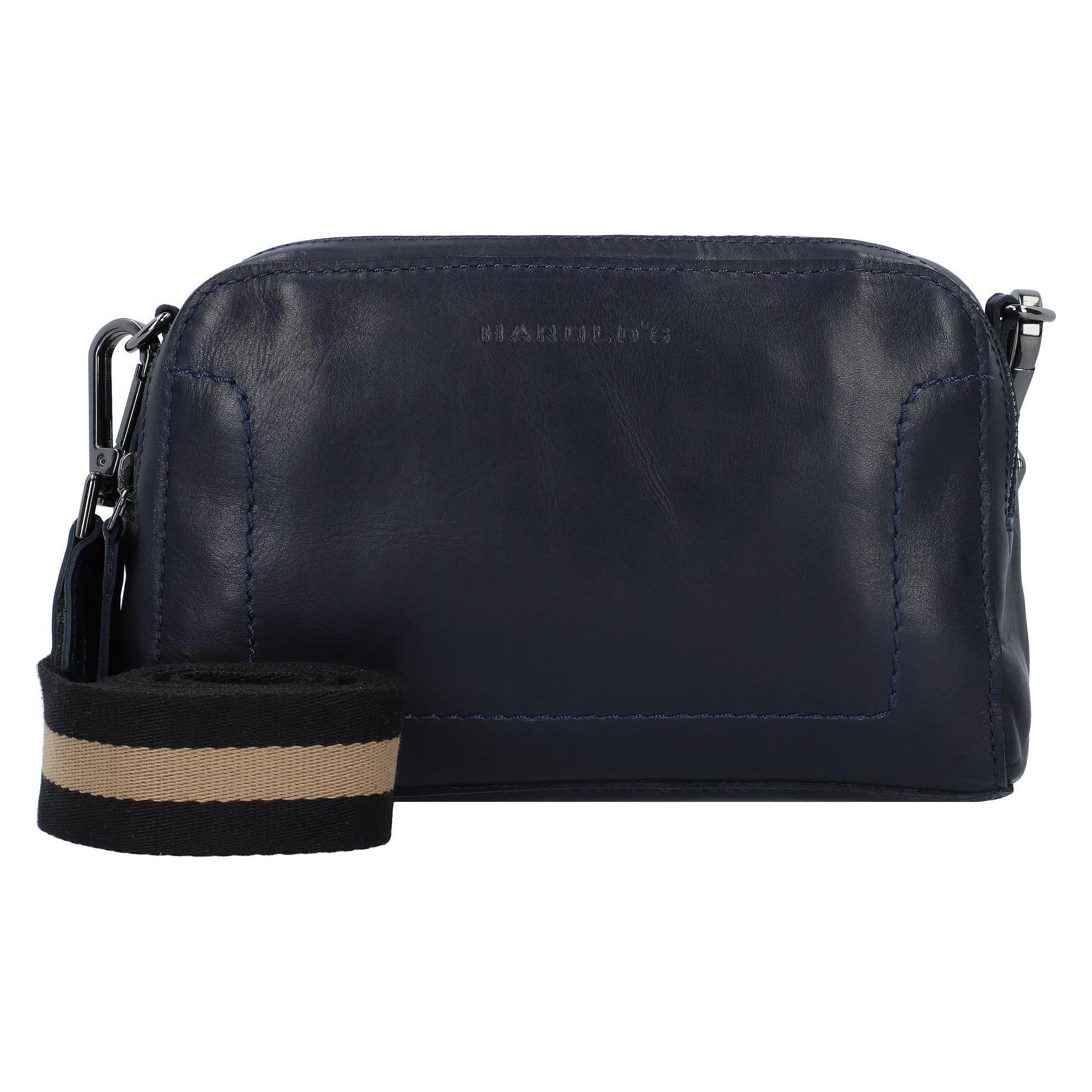 Harolds, Damen, Handtasche, Caugio Umhängetasche Leder 21.5 Cm, Blau