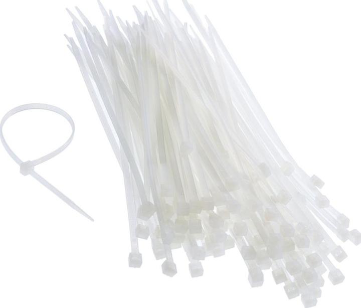Actual product image SapiSelco Cable ties (Plastic cable ties, 200 mm, 100 pcs.)