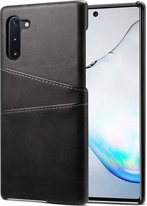 Actual product image Screenguard Samsung Galaxy Note10 CardCaddy Leather Backcase with Card Pockets (Samsung Galaxy Note 10)