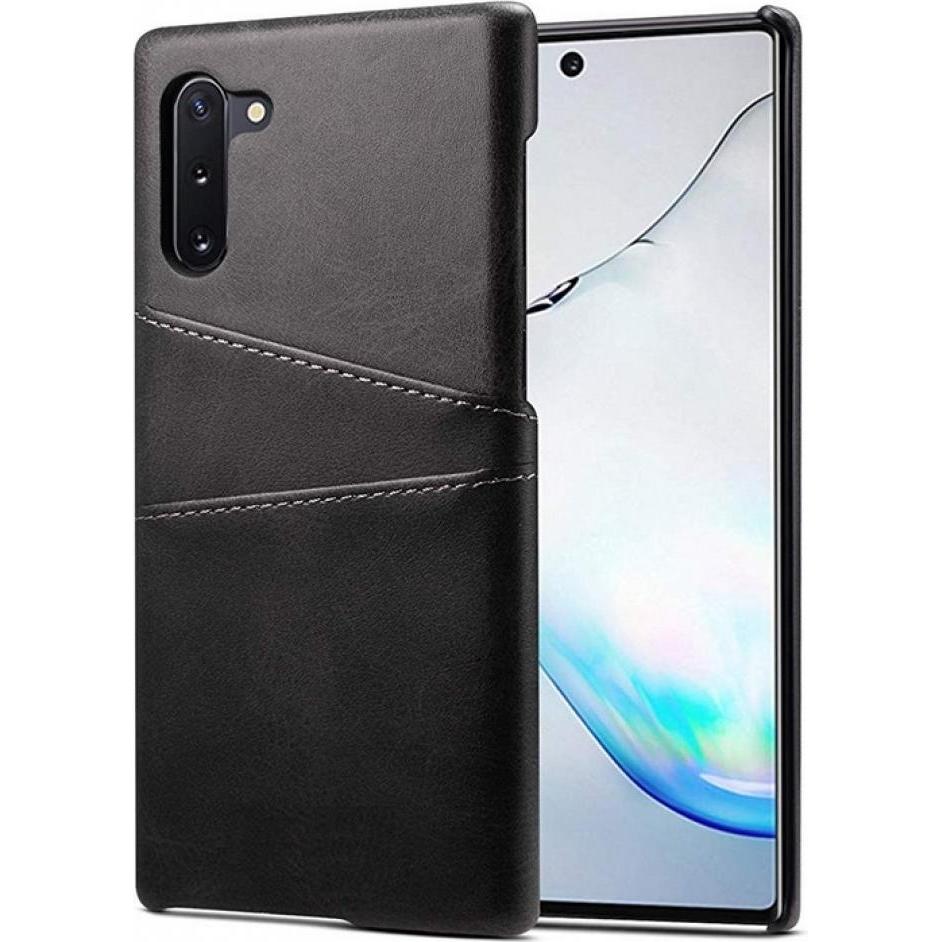 Thumbnail - Screenguard Samsung Galaxy Note10 CardCaddy Leder Backcase mit Kartenfächern (Samsung Galaxy Note 10), Smartphone Hülle,...