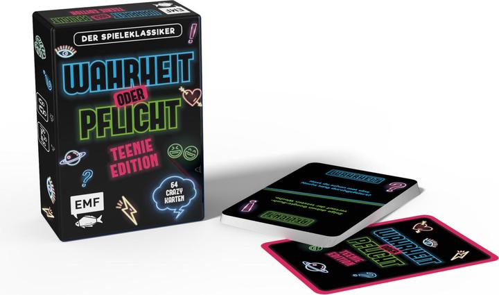 Actual product image Card Game: Truth or Dare - Teen Edition (German, 2 - 6 Players)