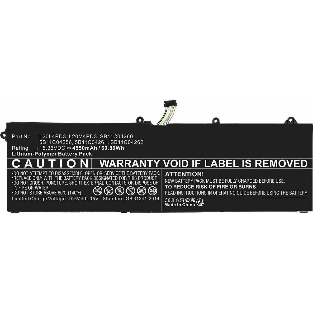 CoreParts Battery for Lenovo Computer (4550 mAh), Notebook Akku