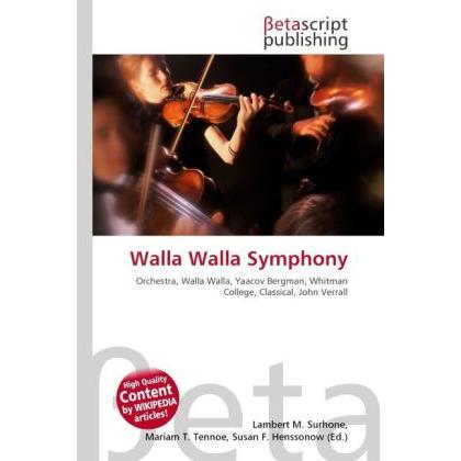 Walla Walla Symphony, Fachbücher
