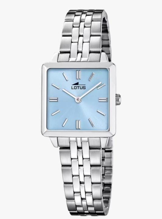 Immagine prodotto Lotus Orologio Together Da Donna Con Quadrante Azzurro E Bracciale In Acciaio (Orologio da polso analogico, 26 mm)