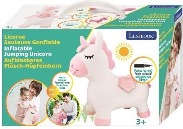 Produktbild Lexibook Inflatable Jumping Plush Unicorn (BGP050UNI)
