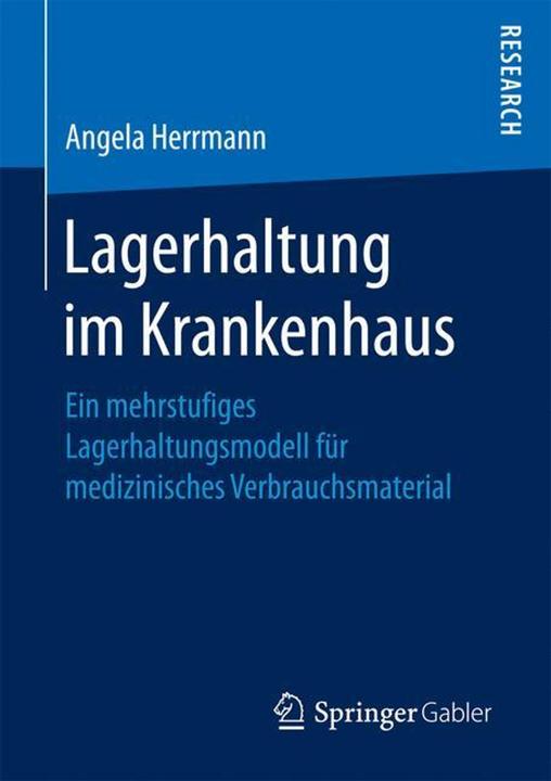 Produktbild Lagerhaltung im Krankenhaus (Deutsch, Angela Herrmann, 2016)