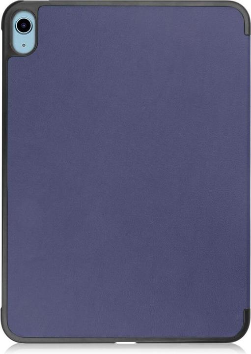Produktbild Cover-Discount iPad 2022 (10.Gen) - Tri-fold Smart Leder Case dunkelblau (iPhone 14 Pro)