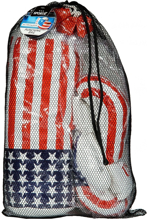 Actual product image Sport X SportX Punching Bag + Gloves (39 cm)
