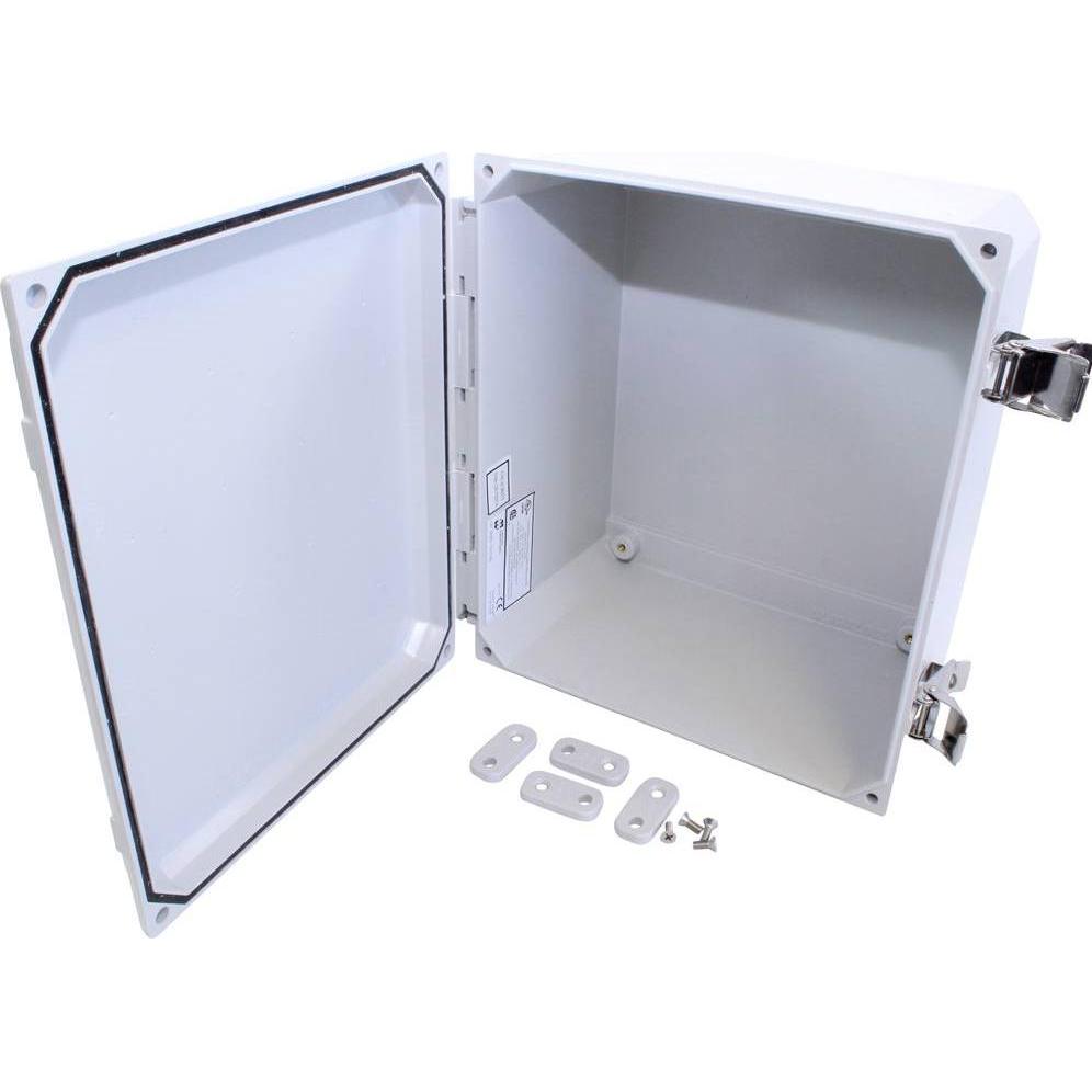 Hammond Wand-Gehäuse 306 x 261 156 GFK Lichtgrau 1 St. (Gehäuse), Elektronikzubehör + Gehäuse, Grau