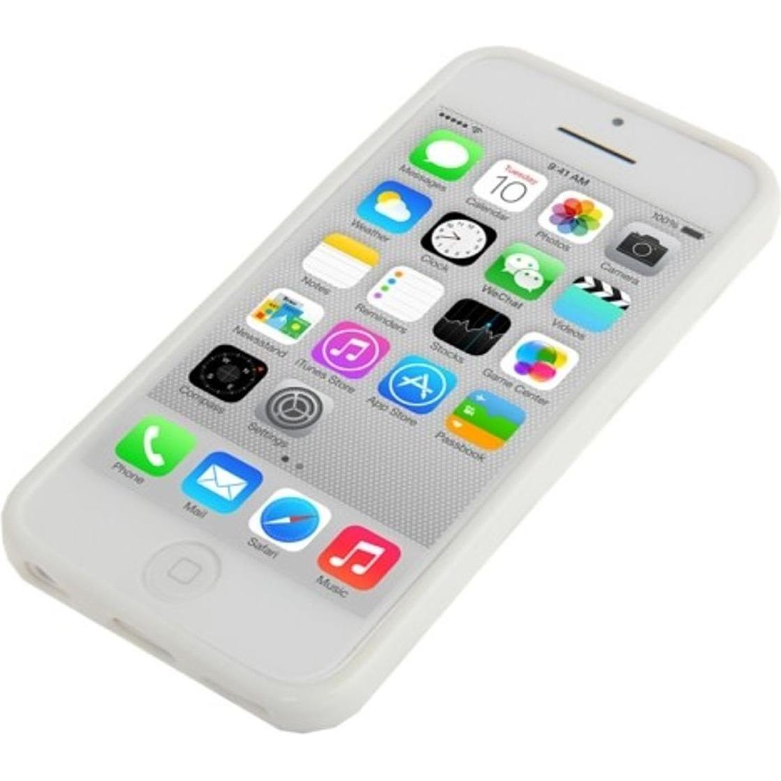Thumbnail - König Design Schutzhülle für Handy iPhone 5c (Apple iPhone 5c), Smartphone Hülle, Weiss