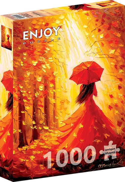 Actual product image Enjoy Puzzle ENJOY-1802 - Lady Autumn, Puzzle, 1000 pieces (1000 pieces)