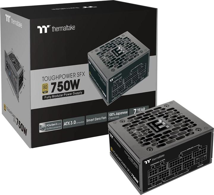 Produktbild Thermaltake Tt Toughpower SFX 0 750W EU PS-STP-0750FNFAGE-1 (750 W)
