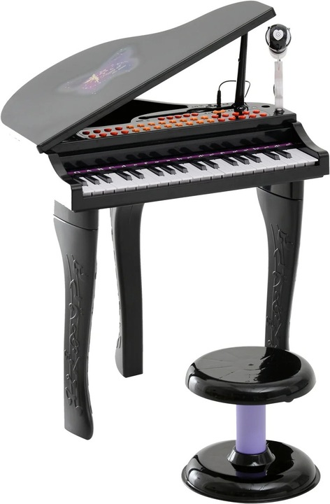 Produktbild Homcom Kinderklavier inklusive Hocker (Englisch, Deutsch)